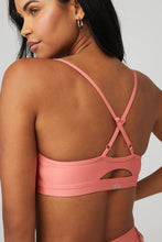 Load image into Gallery viewer, Alo Yoga XS Airlift Intrigue Bra - Strawberry Lemonade
