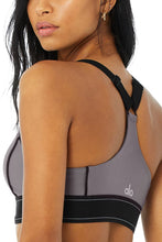 Load image into Gallery viewer, Alo Yoga XS Airlift Suit Up Bra - Purple Dusk
