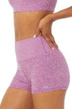 Load image into Gallery viewer, Alo Yoga SMALL Alosoft Aura Short - Electric Violet Heather
