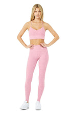 Load image into Gallery viewer, Alo Yoga XS Alosoft Lavish Bra - Parisian Pink Heather
