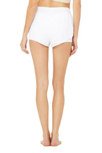 Load image into Gallery viewer, Alo Yoga XS Ambience Short - White/White
