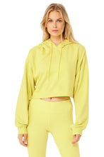 Load image into Gallery viewer, Alo Yoga XS Bae Hoodie - Shock Yellow
