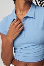Load image into Gallery viewer, Alo Yoga XS Choice Polo - Tile Blue
