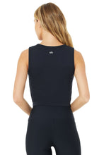 Load image into Gallery viewer, Alo Yoga XS Cover Tank - Dark Navy
