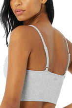 Load image into Gallery viewer, Alo Yoga SMALL Delight Bralette - Dove Grey Heather
