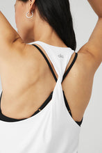 Load image into Gallery viewer, Alo Yoga XS Don&#39;t Get It Twisted Tank - White
