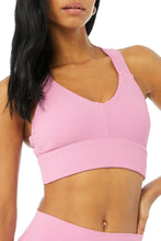 Load image into Gallery viewer, Alo Yoga XS Emulate Bra - Parisian Pink
