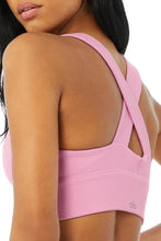 Load image into Gallery viewer, Alo Yoga XS Emulate Bra - Parisian Pink
