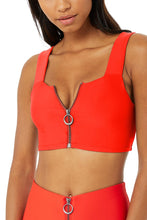 Load image into Gallery viewer, Alo Yoga SMALL Fast Bra - Cherry
