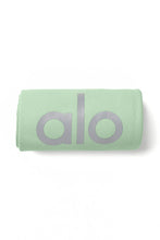 Load image into Gallery viewer, Alo Yoga Grounded Non-Slip Mat Towel - Honeydew
