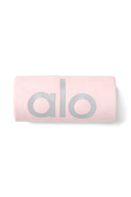 Load image into Gallery viewer, Alo Yoga Grounded Non-Slip Mat Towel - Powder Pink
