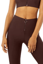 Load image into Gallery viewer, Alo Yoga XXS High-Waist Fast Legging - Cherry Cola
