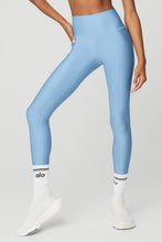 Load image into Gallery viewer, Alo Yoga SMALL High-Waist Airlift Legging - Tile Blue
