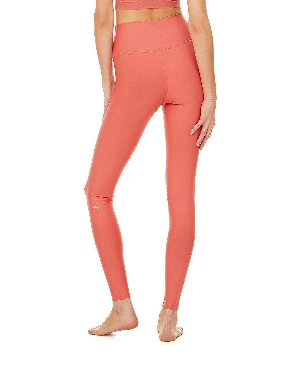 Alo Yoga XS High-Waist Airbrush Legging - Strawberry – Soulcielite