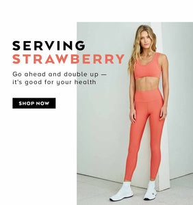 Alo Yoga XS High-Waist Airbrush Legging - Strawberry