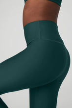 Load image into Gallery viewer, Alo Yoga XS High-Waist Airlift Legging - Midnight Green
