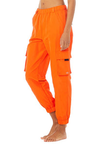 Alo Yoga XS It Girl Pant - Tangerine