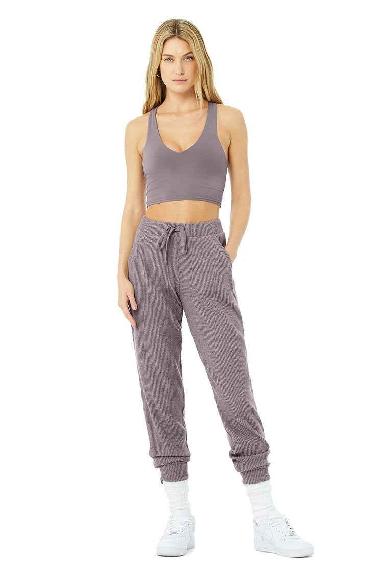 Alo Yoga XS Muse Sweatpant - Purple Dusk Heather – Soulcielite