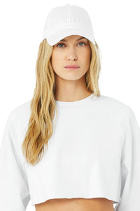 Alo Yoga Off-Duty Cap - Bright White/White