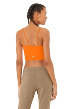Load image into Gallery viewer, Alo Yoga SMALL Offset Bralette - Tangerine
