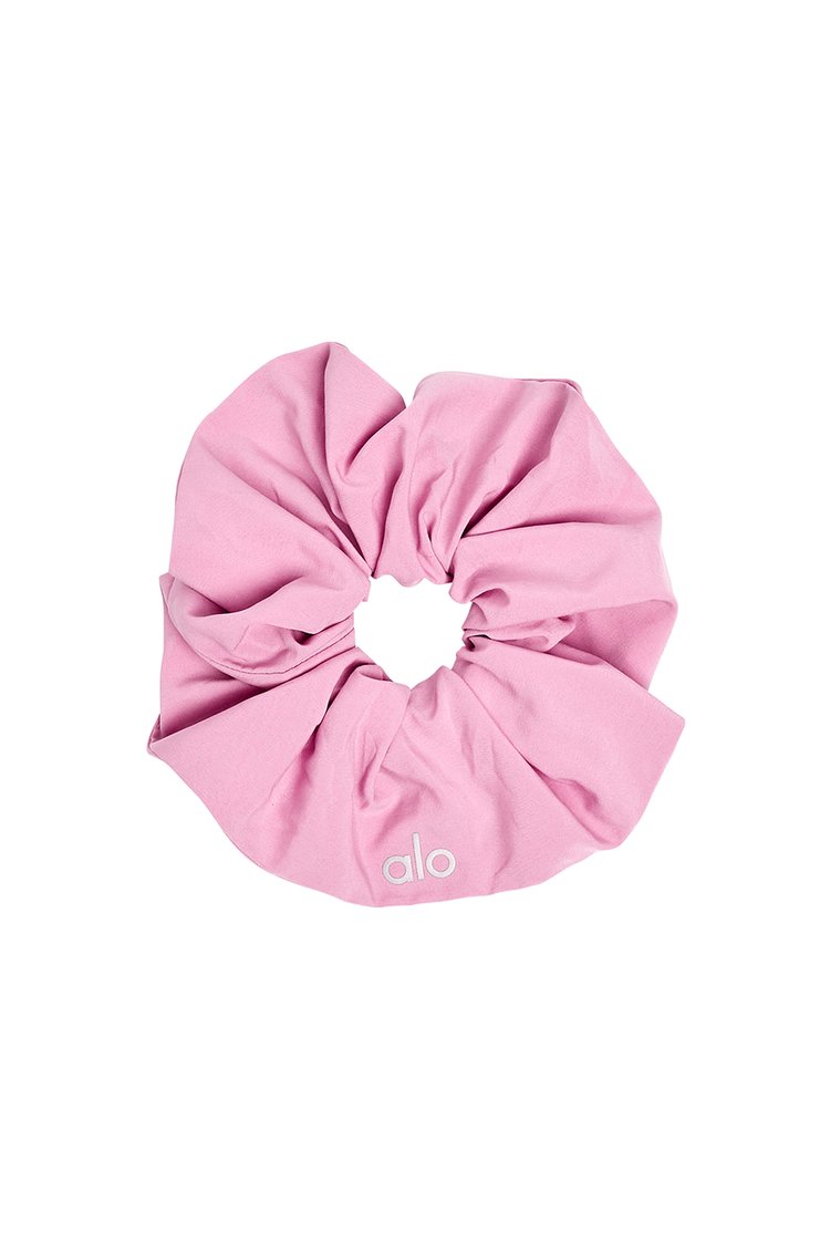 Alo Yoga Oversized Scrunchie - Pink Lavender