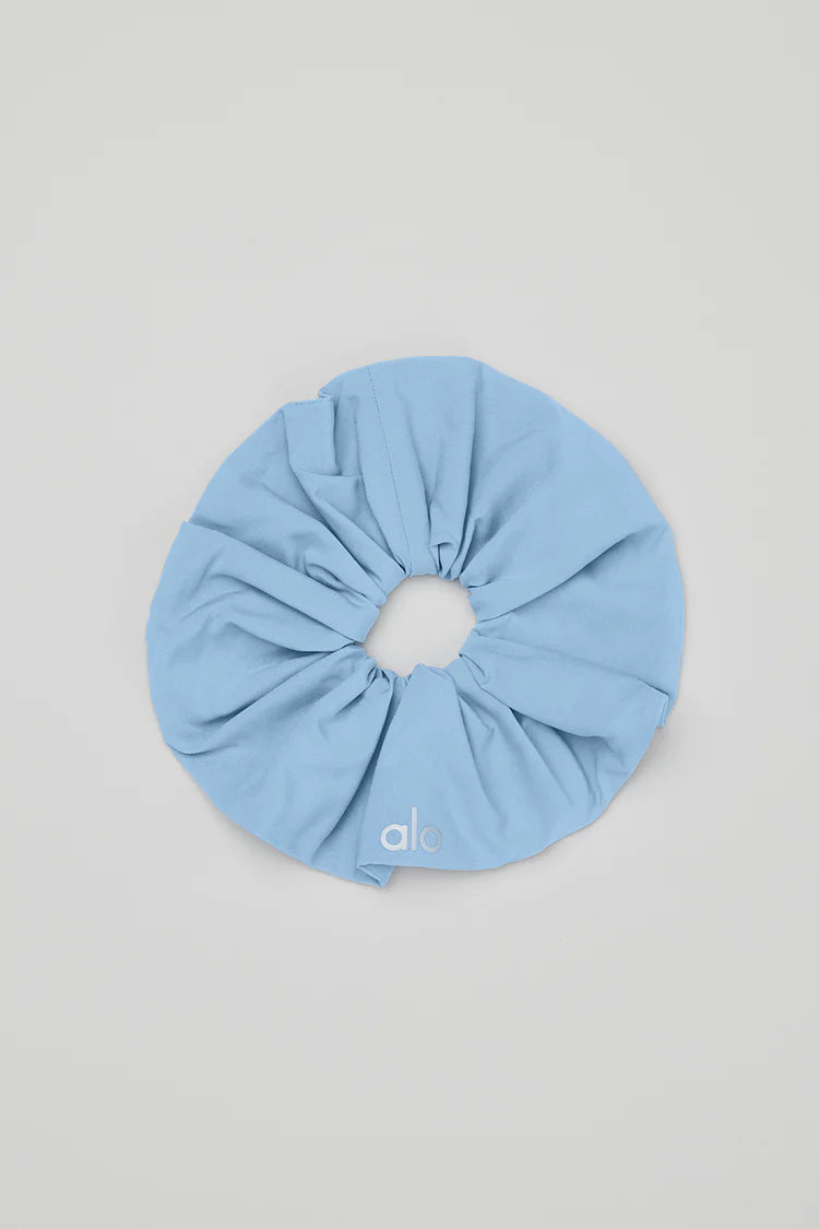 Alo Yoga Oversized Scrunchie - Tile Blue