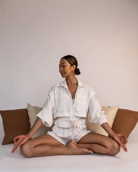 Alo Yoga XS Ready Set Short - Ivory – Soulcielite