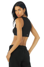 Load image into Gallery viewer, Alo Yoga XS Ribbed Vibe Tank - Black
