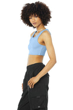 Load image into Gallery viewer, Alo Yoga XS Ribbed Vibe Tank - Blue Skies
