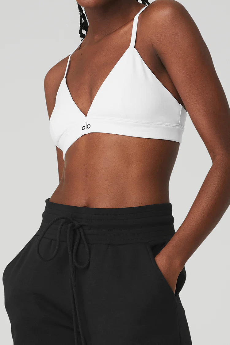 Alo Yoga SMALL Splendor Bra  - White