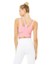 Load image into Gallery viewer, Alo Yoga XS Trackie Bra - Flamingo
