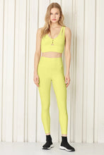 Load image into Gallery viewer, Alo Yoga SMALL United Long Bra - Shock Yellow
