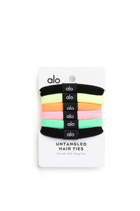 Alo Yoga Untangled Hair Tie 6-Pack - Multicolor