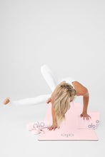 Load image into Gallery viewer, Alo Yoga Uplifting Yoga Block - Powder Pink/Silver

