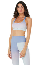 Load image into Gallery viewer, Alo Yoga XS Vapor Gradient Dusk Take Charge Bra - Sunrise Sky
