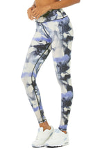 Load image into Gallery viewer, Alo Yoga XS Vapor High-Waist Graffiti Tie Dye Legging - Multi
