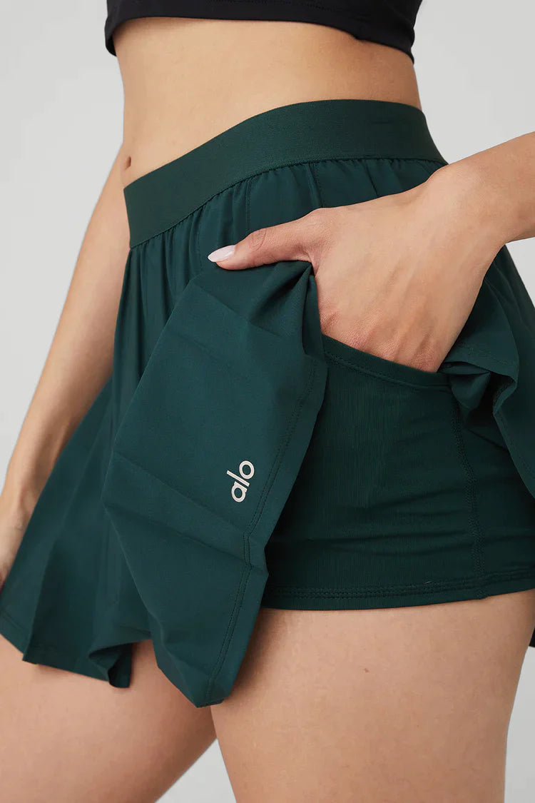 Alo Yoga XS Varsity Tennis Skirt - White – Soulcielite