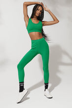 Load image into Gallery viewer, Alo Yoga SMALL Wellness Bra - Green Emerald
