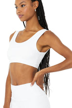 Load image into Gallery viewer, Alo Yoga SMALL Wellness Bra - White
