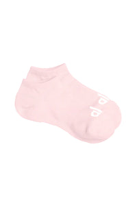 Alo Yoga M/L Women's Everyday Sock - Powder Pink/White