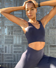 Load image into Gallery viewer, Alo Yoga SMALL Real Bra Tank - Dark Navy
