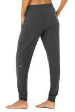 Load image into Gallery viewer, Alo Yoga SMALL Soho Sweatpant - Anthracite
