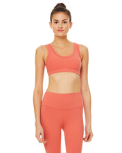 Load image into Gallery viewer, Alo Yoga SMALL Wellness Bra  - Strawberry
