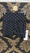 Load and play video in Gallery viewer, Alo Yoga XS Airlift High-Waist Polka Dot Short - Black/White
