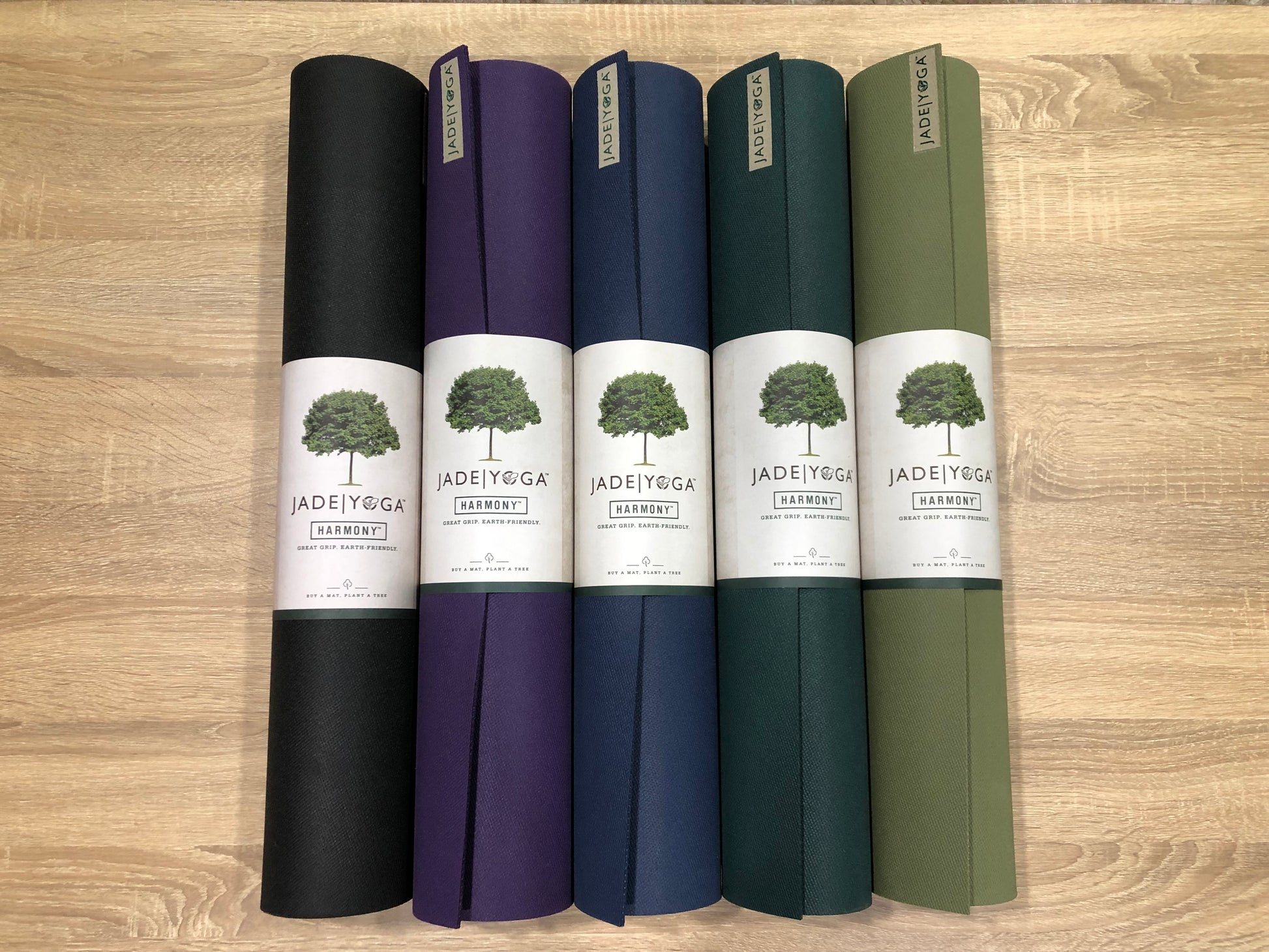 Buy Jade Harmony Environmentally Friendly Yoga Mat - Fusion Olive Green  Online at desertcartINDIA