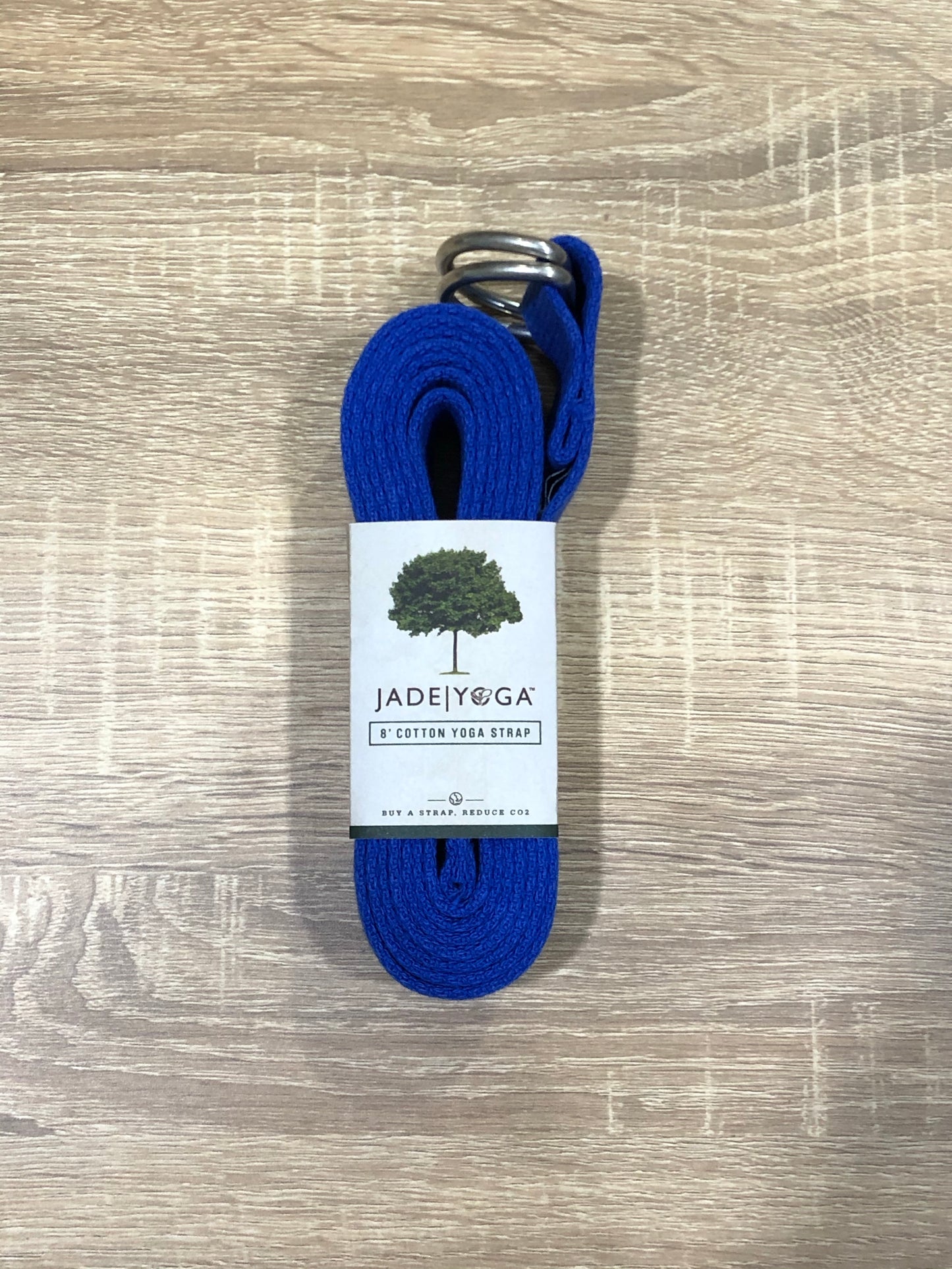 Jade Yoga Strap 8 Feet - Blue