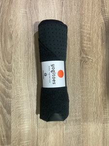 Manduka Yogitoes® 71" Yoga Mat Towel - Onyx