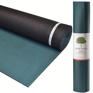 Solid Black Elite Yoga Mat