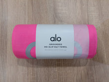 Load image into Gallery viewer, Alo Yoga Grounded Non-Slip Mat Towel - Hot Pink
