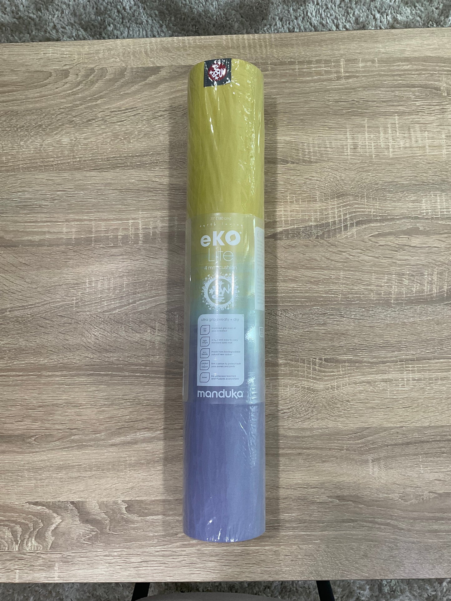 Manduka Eko® Lite Yoga Mat 4mm - Garis Bambu